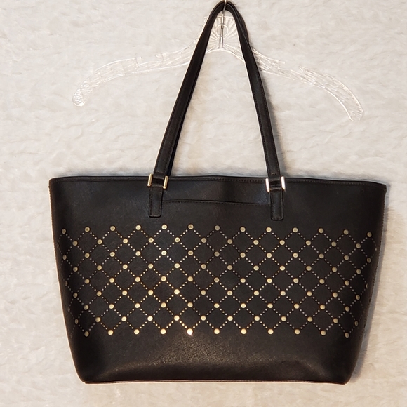 Michael Kors Saffiano Leather Violet Carry All - Picture 2 of 12